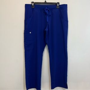 Figs Royal blue bottom scrubs
